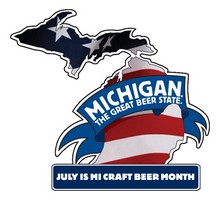 Pure Michigan Craft Beer Month Logo