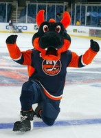 New York Islanders Sparky the Dragon Mascot