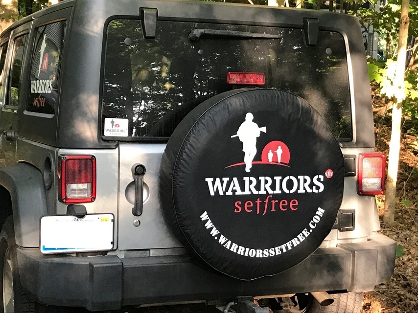 Warrior Set Free Tire Cover