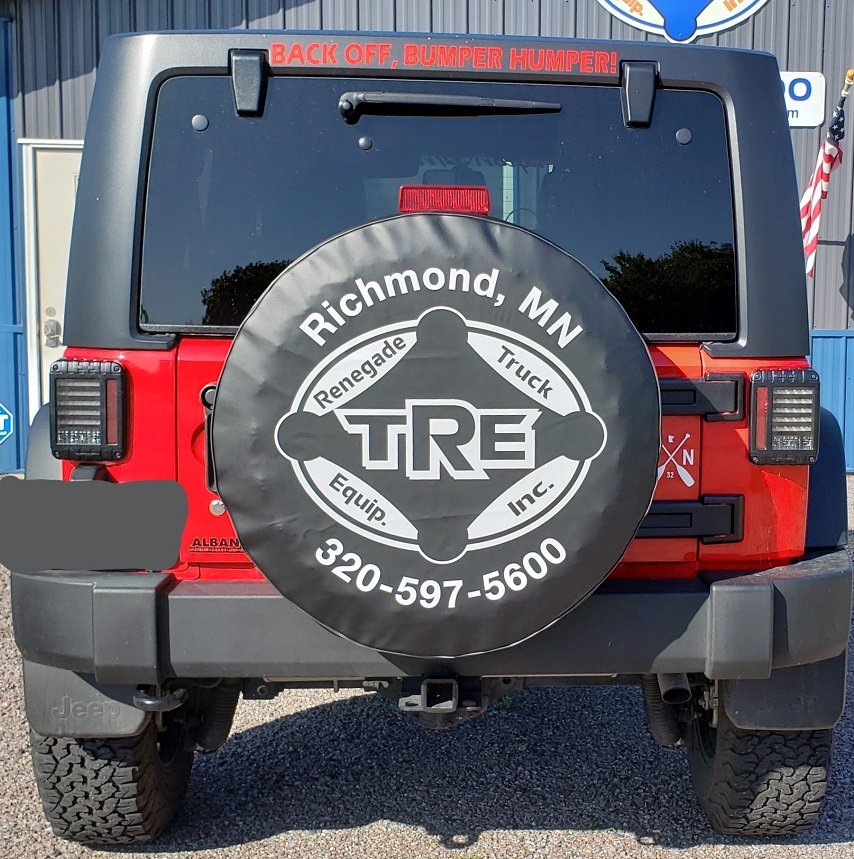 Custom Jeep Renegade Tire Covers