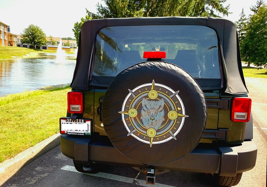 Custom Jeep Wrangler Tire Covers