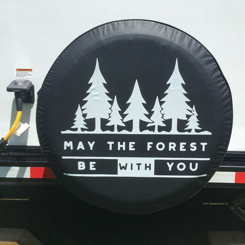 May The Forest Be with You tire cover