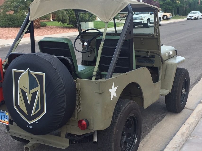 Vegas Knights Tire Covers