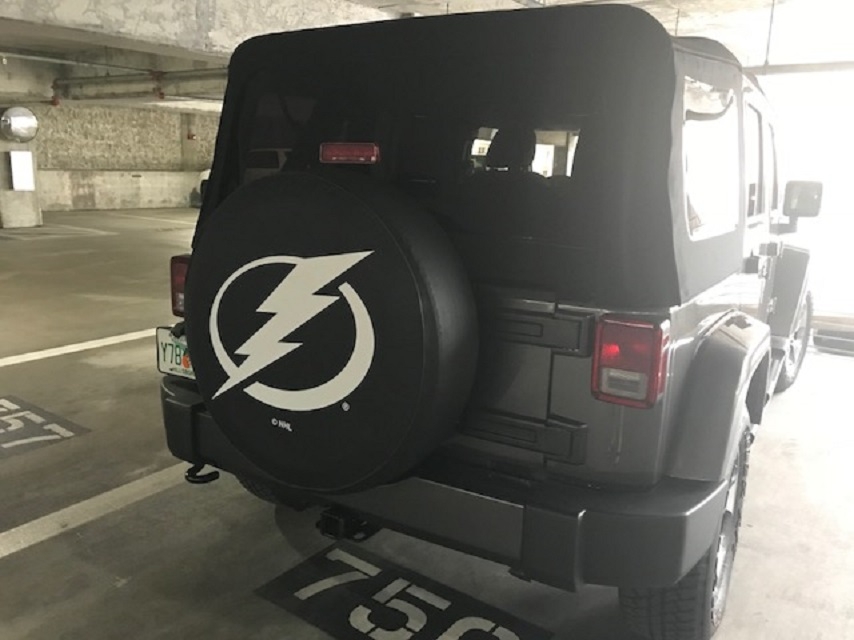 Tampa Bay Lightning NHL Tire Cover