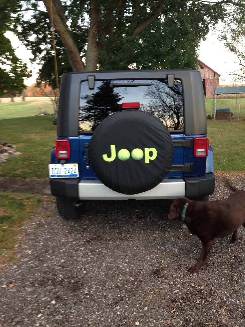 jeep Tennis Ball Tire Covers